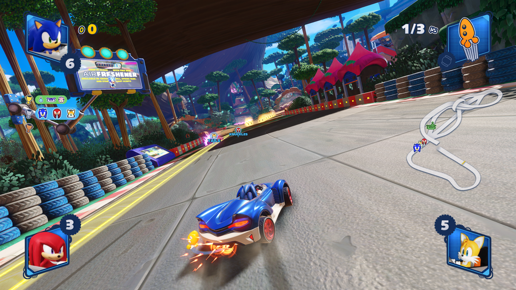 Team Sonic Racing e mais games para jogar de graça