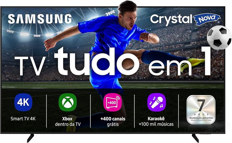 TV Samsung 50" Crystal UHD 4K U8100F