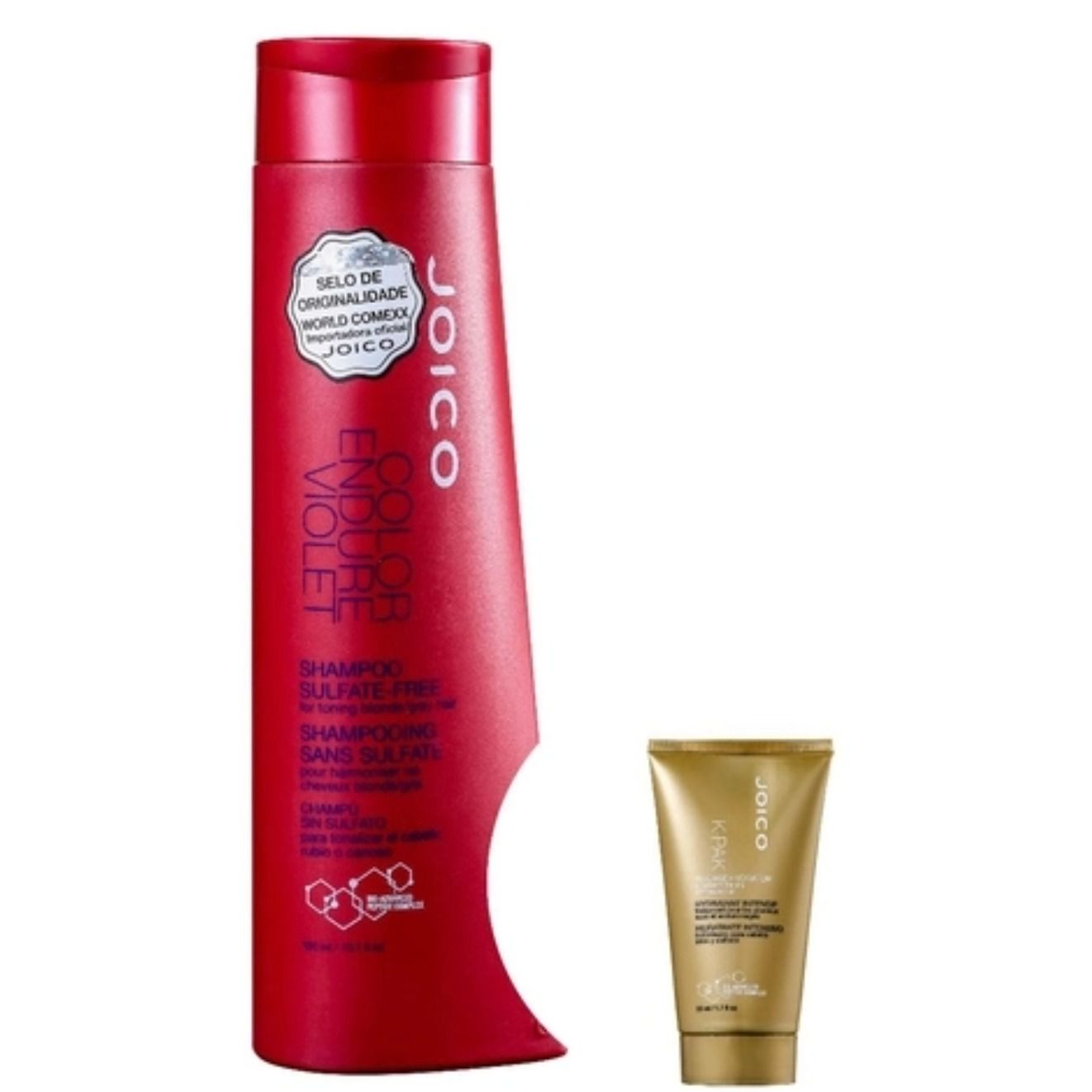 Kit Joico Color Endure Violetshampoo Desamarelador 300ml+joico Dry
