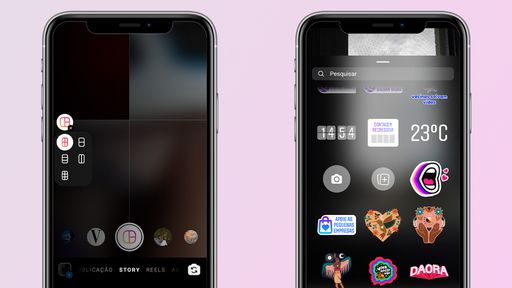 Como colocar duas fotos no mesmo Stories do Instagram