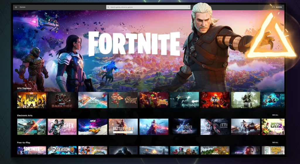 GeForce Now da Nvidia já conta com mais de 1.000 jogos na nuvem