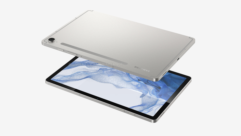 Galaxy Tab S9 FE deve manter identidade visual da família mas ter uma câmera traseira a menos