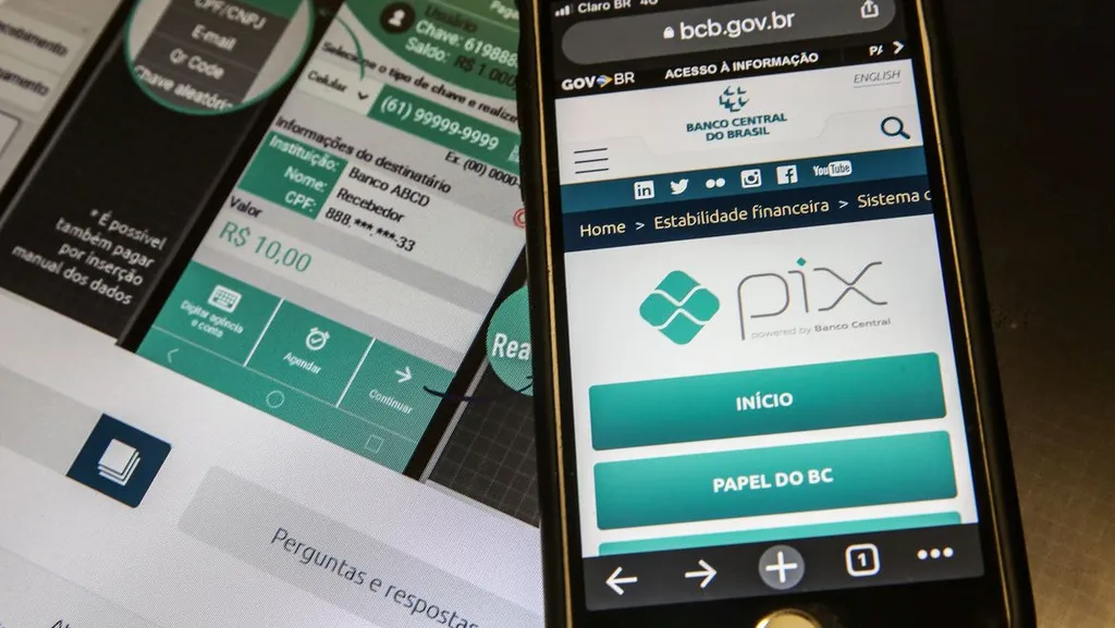 Participação do Pix nas lojas online foi de 11,5% de pedidos pagos em abril deste ano (Imagem: Divulgação/Marcelo Casal Jr/Agência Brasil)