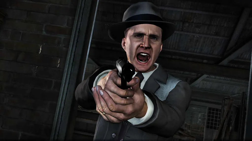 L.A. Noire focou muito nas expressões faciais (Imagem: Reprodução/Rockstar)