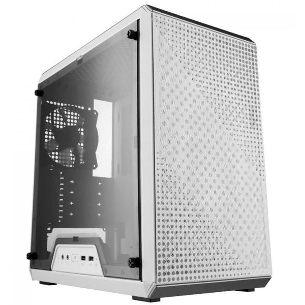 Gabinete Gamer Cooler Master Masterbox Q300L, Mini Tower, White, Sem Fonte, Com 1 Fan, MCB-Q300L-WANN-S00