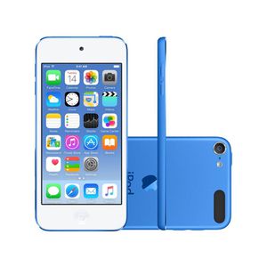 iPod Touch Apple 32GB 6ª Geração Azul - Câm. 8MP MKHV2BZ