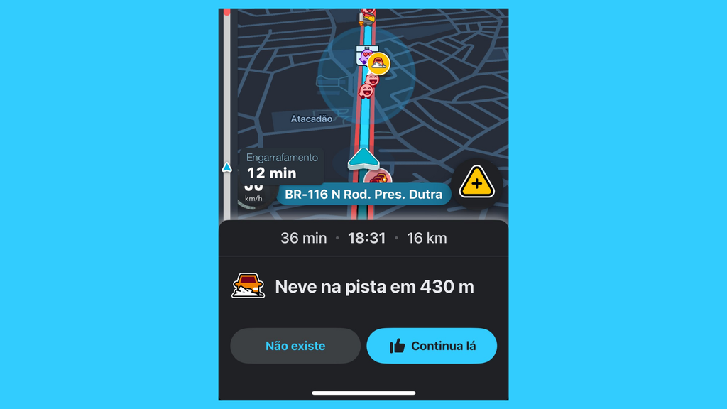 Waze alerta para