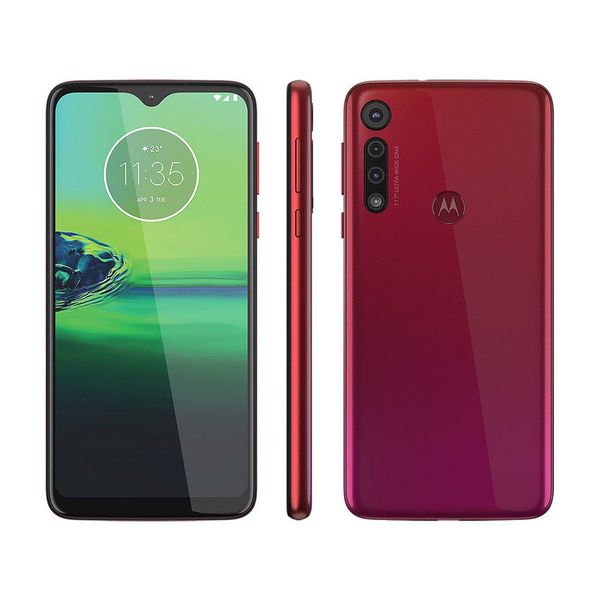 Smartphone Motorola G8 Play 32GB Vermelho 4G - 2GB RAM Tela 6,2” Câm. Tripla + Câm. Selfie 8MP [CUPOM DE DESCONTO]