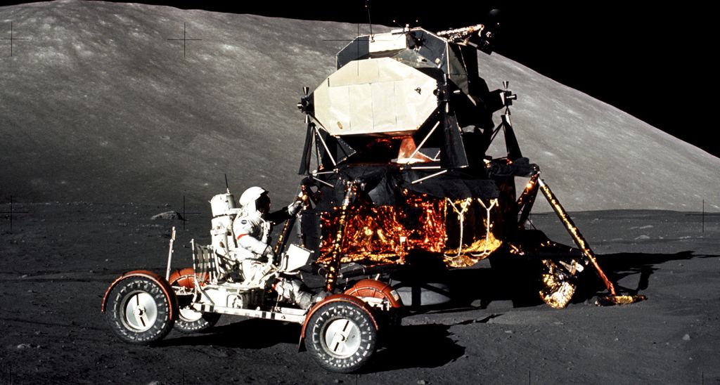 Rover lunar da Apollo 17 (Imagem: Divulgação/NASA)