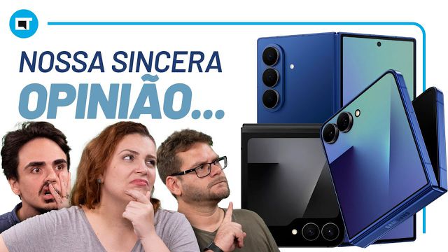O que achamos de Galaxy Z Fold 7, Z Flip 7 e Z Flip 7 FE ao assistir o Unpacked