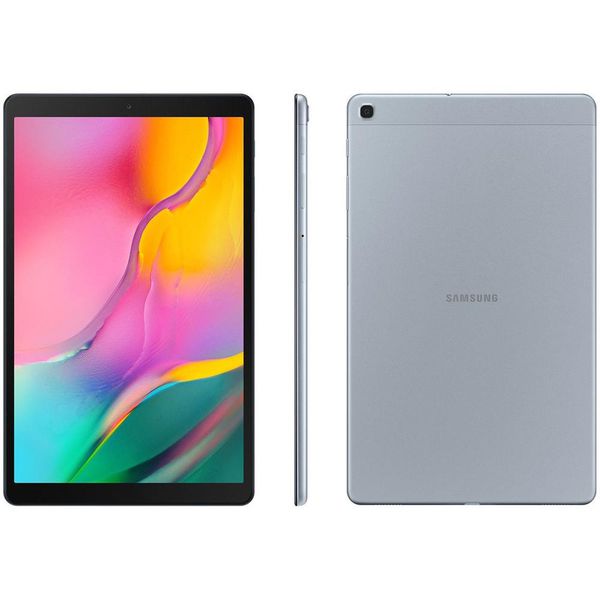 Tablet Samsung Galaxy Tab A 32GB 10,1” Wi-Fi - Android 9.1 Octa Core Câm. 8MP Selfie 5MP