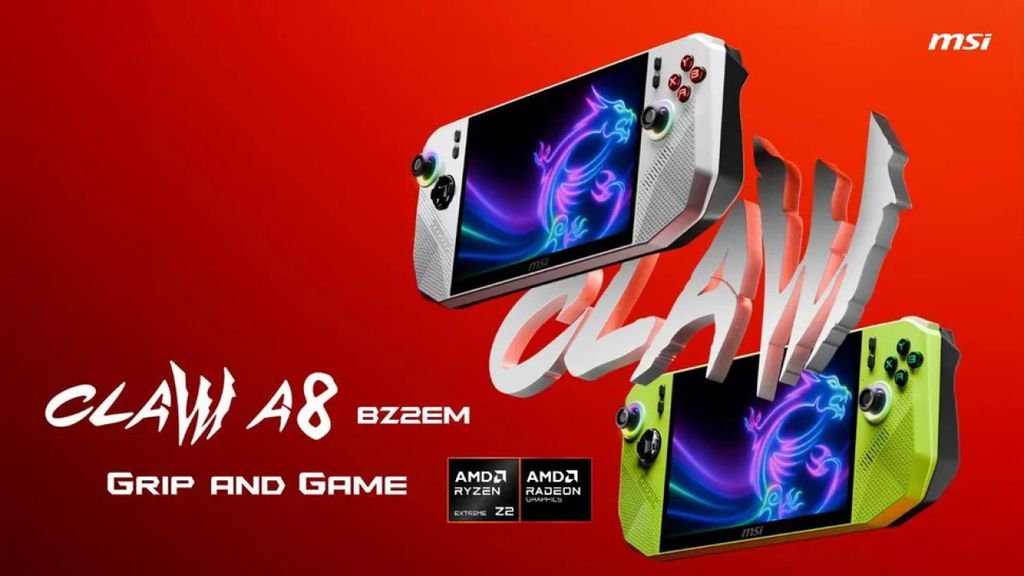 Imagem do MSI Claw A8