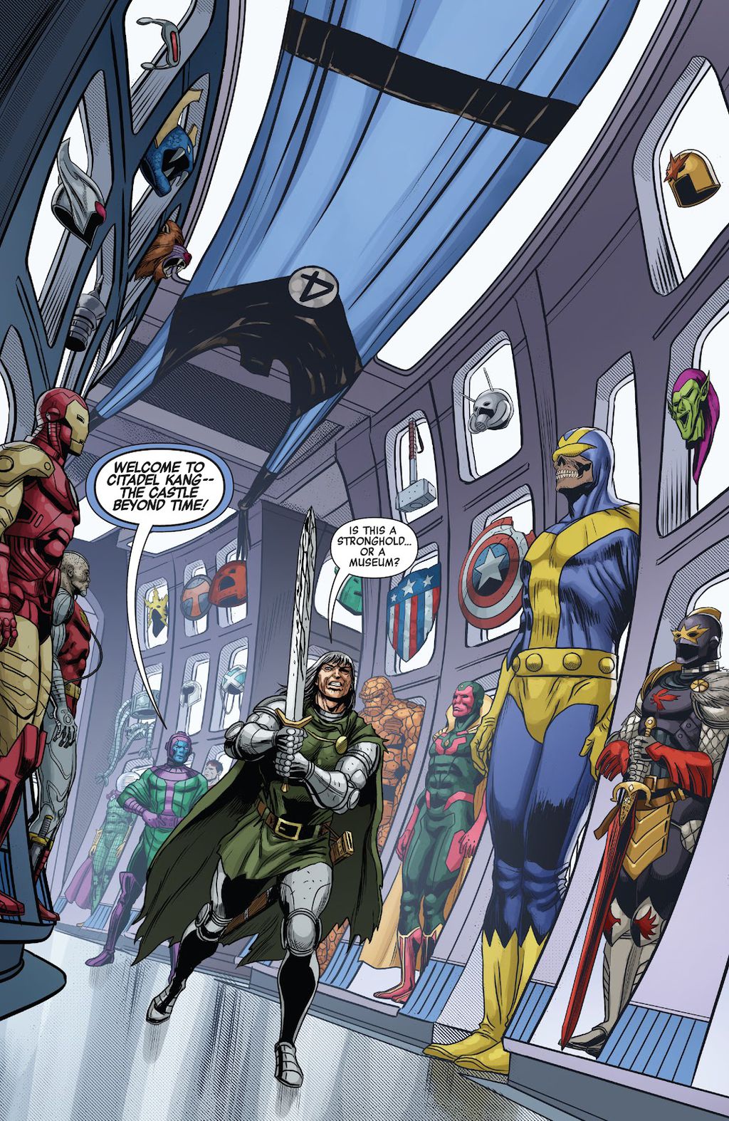Cena de Savage Avengers #25 (Imagem: Reprodução/Marvel)