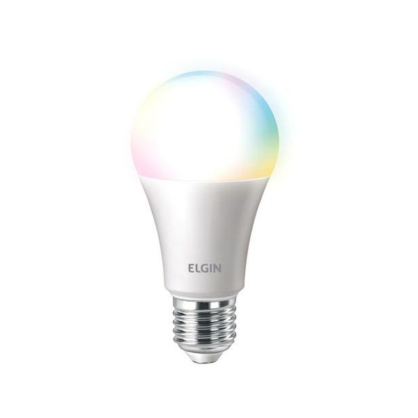 Lâmpada Smart Wi-Fi Elgin Smart Color Bulbo LED - 10W [APP + CLIENTE OURO]