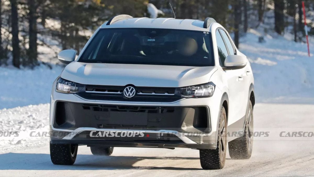 Flagra: Volkswagen Tera será um mini T-Cross com frente de Tiguan