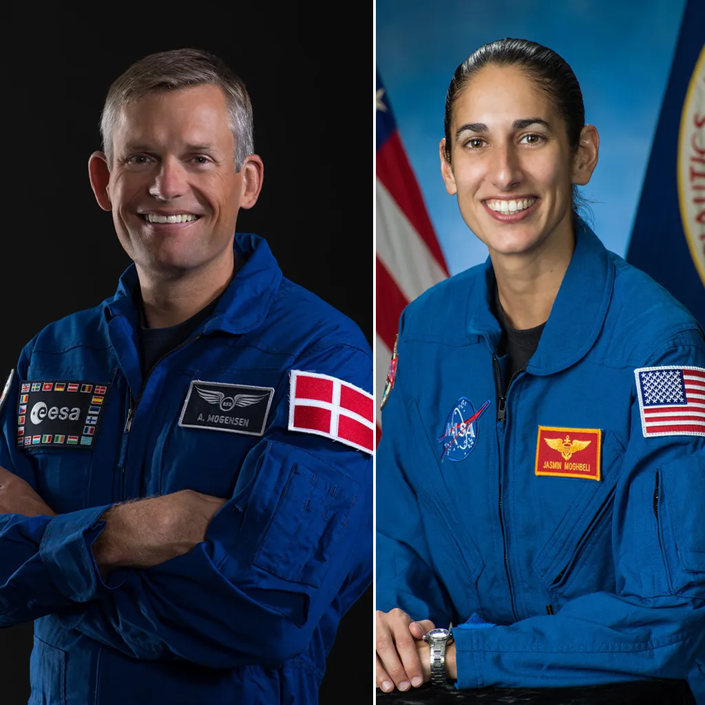 Alguns dos astronautas da missão Crew 7 (Imagem: Reprodução/NASA)
