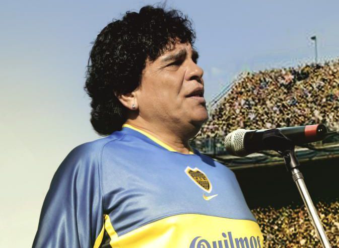 A última fase da vida de Maradona é interpretada por Juan Palomino (Imagem: Divulgação/Amazon Prime Video)