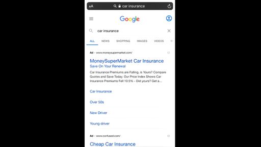 Exagero? Google testa anúncios com fontes 50% maiores em resultados de busca
