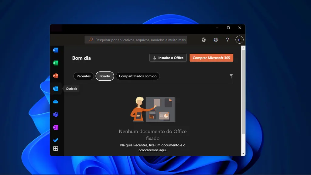 Coloque assinatura no Outlook através do Office 365 (Captura de tela: Canaltech/Felipe Freitas)