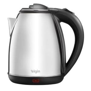 PIX | Chaleira Elétrica Inox Elgin em Inox Sem fio 1,8L 110V