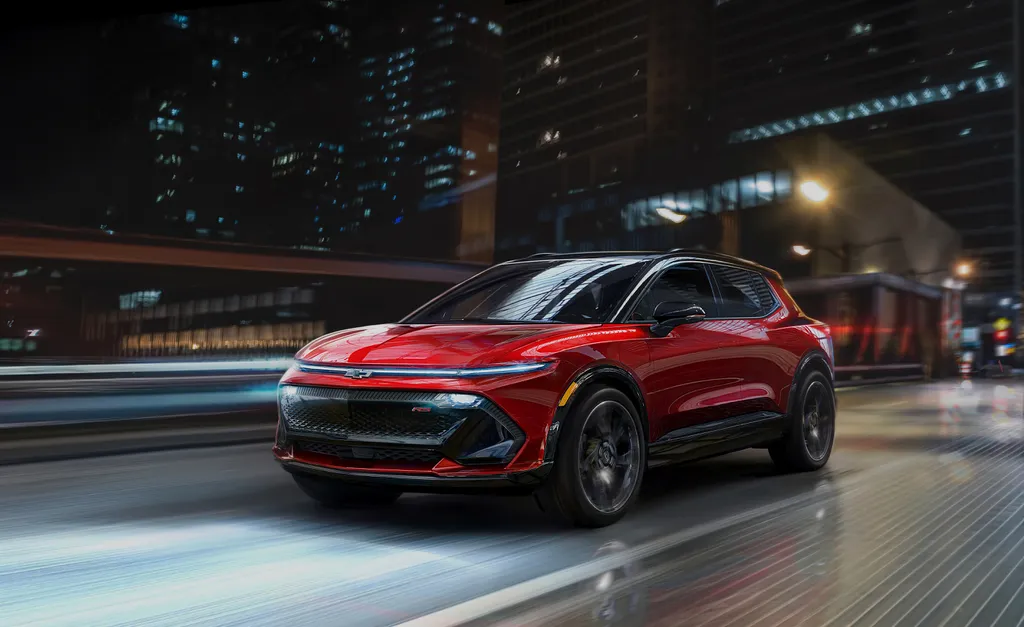 O novo Chevrolet Equinox EV vai esbanjar futurismo e esportividade, dando um novo olhar aos carros elétricos (Imagem: Divulgação/ General Motors)