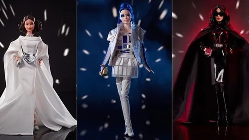 Mattel lança bonecas Barbie inspiradas em Star Wars