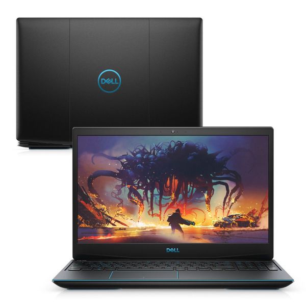 Notebook Gamer Dell G3-3590-U60P 9ª Geração Intel Core i7 8GB 512GB SSD Placa Vídeo NVIDIA 1660Ti 15.6" Linux [CASHBACK]