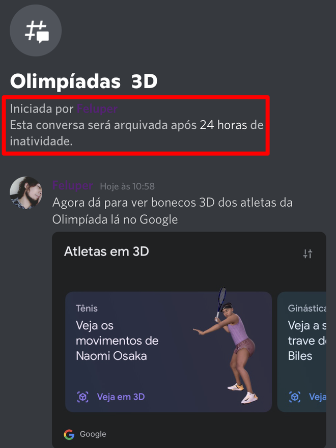 Discord: como criar tópicos e organizar conversas dentro dos