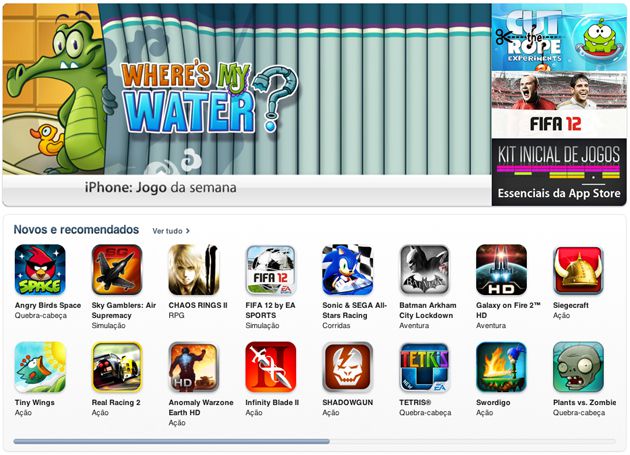Jogos na App Store Jogos na App Store