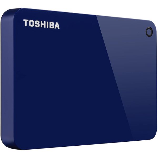HD Externo Portátil Toshiba Canvio Advance 1TB Azul USB 3.0 - HDTC910XL3AA