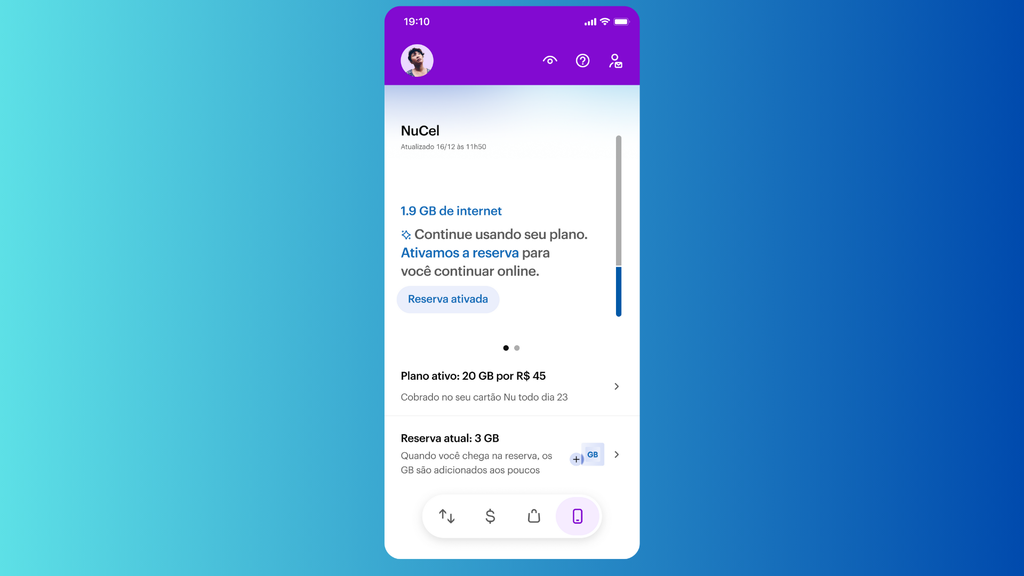 Nucel operadora Nubank