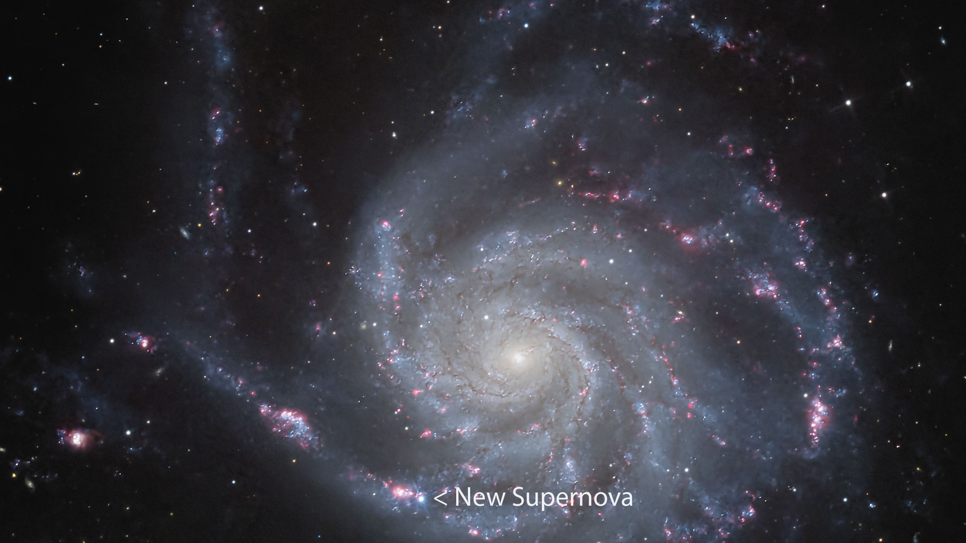 Spotlight de la NASA: una supernova cercana a la Tierra es la imagen astronómica del día