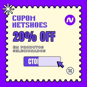 Cupom exclusivo do Canaltech Ofertas com a Netshoes: 20% OFF em itens selecionados do link 💜