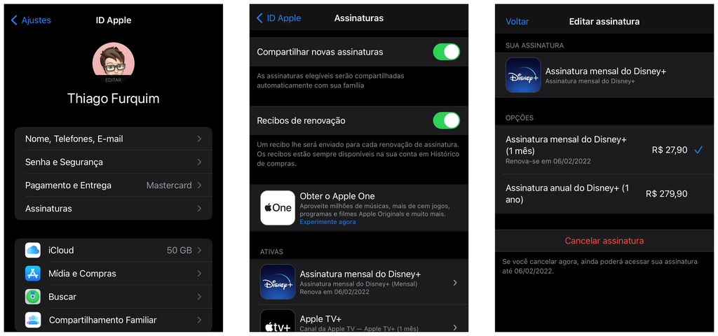 Como cancelar a assinatura de um aplicativo pago no iPhone ou iPad