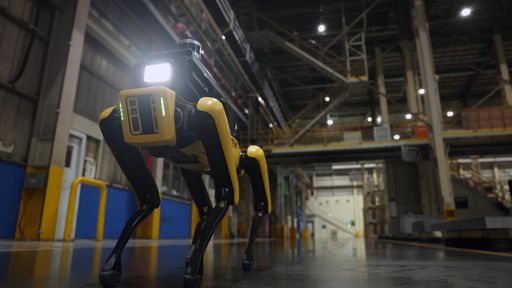 Hyundai coloca o cão-robô Spot para monitorar segurança de fábrica em Seul