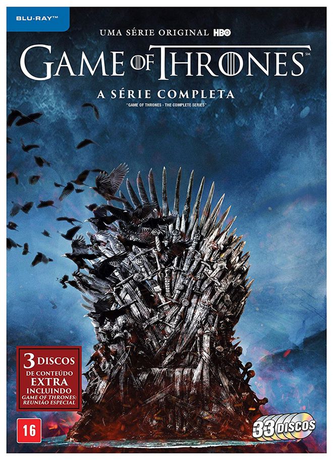Coleção e 8ª temporada de Game of Thrones chegam ao Brasil com