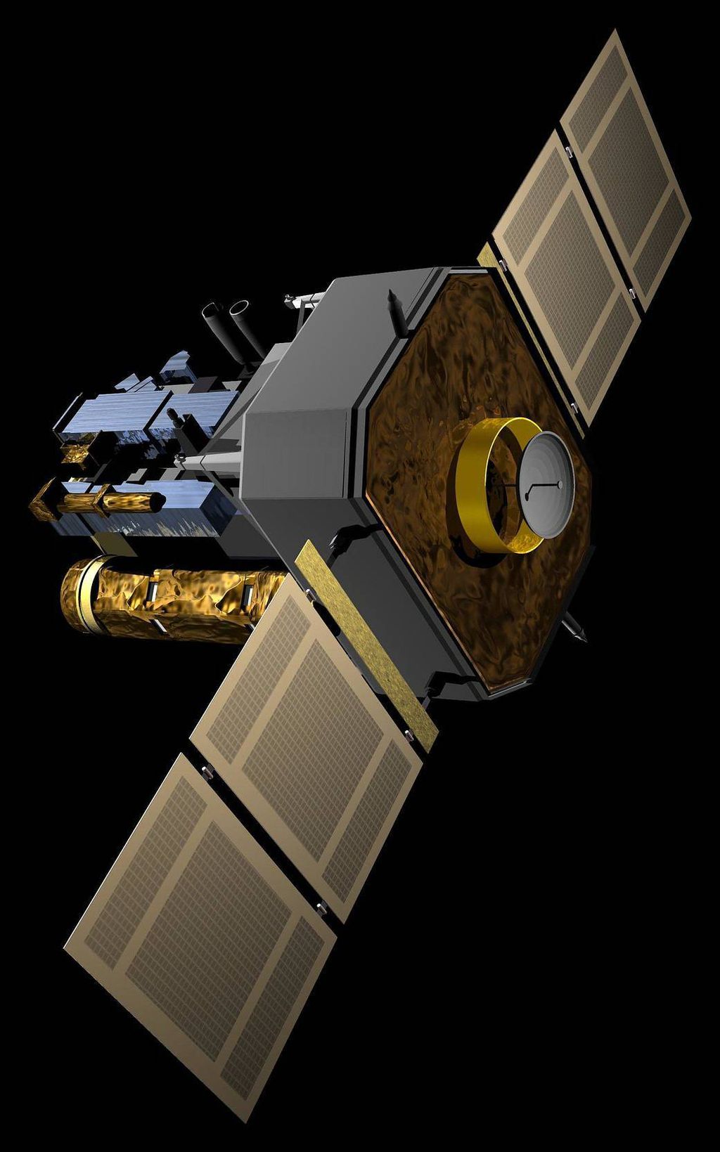 Cerca de 70 missões, como o observatório SOHO, já foram lançadas para estudar o Sol (Imagem: Reprodução/NASA/ESA)