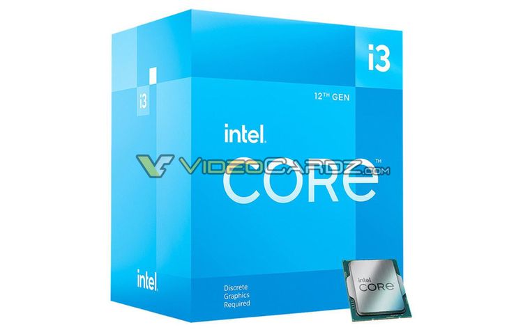 Intel Core i3 12100F Caixa Vazamento