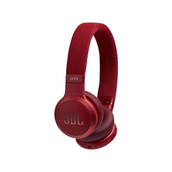 Headphone Bluetooth JBL Live 400BT com Microfone - Vermelho