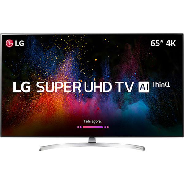 Smart TV LED 65'' Ultra HD 4K LG 65SK8500 com Nano Cell Display IPS Inteligencia Artificial ThinQ AI WI-FI HDR