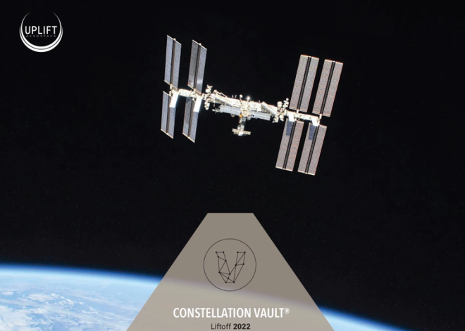 A previsão é que o Constellation Vault seja lançado no segundo semestre de 2022 (Imagem: Reprodução/Uplift Aerospace)