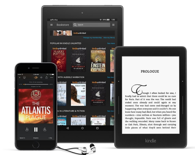 O app do Kindle permite ler e-books no celular à vontade