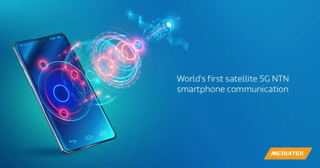 A MediaTek apresentará novidades do 5G NTN na MWC 2023, devendo equipar o primeiro smartphone com tecnologia baseada no protocolo, o próximo Motorola Defy (Imagem: Divulgação/MediaTek)