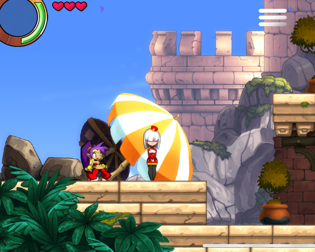 Shantae and the Seven Sirens, do Apple Arcade. Captura de tela: Lucas Wetten (Canaltech)