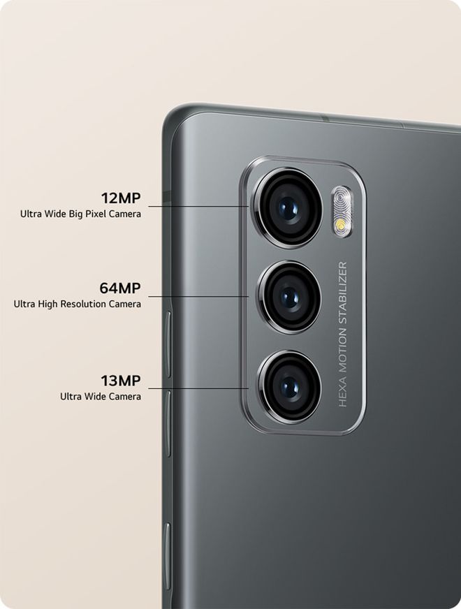 Câmera grande angular de 12 MP oferece maior sensibilidade para cenas com pouca luz (imagem: LG)