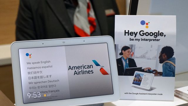 American Airlines testa modo intérprete do Google Assistente