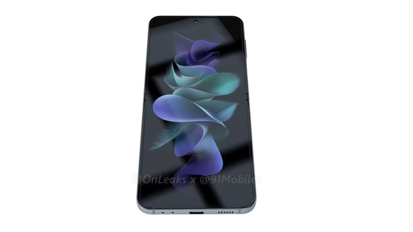 Samsung Galaxy Z Flip 4 Renderizações