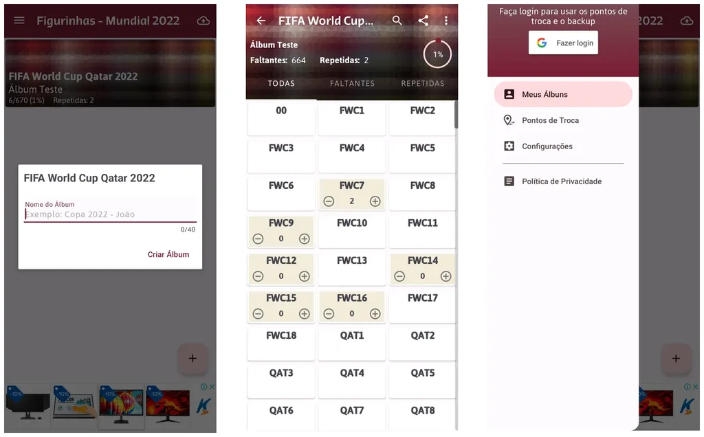 3 apps para organizar as figurinhas da Copa do Mundo 2022
