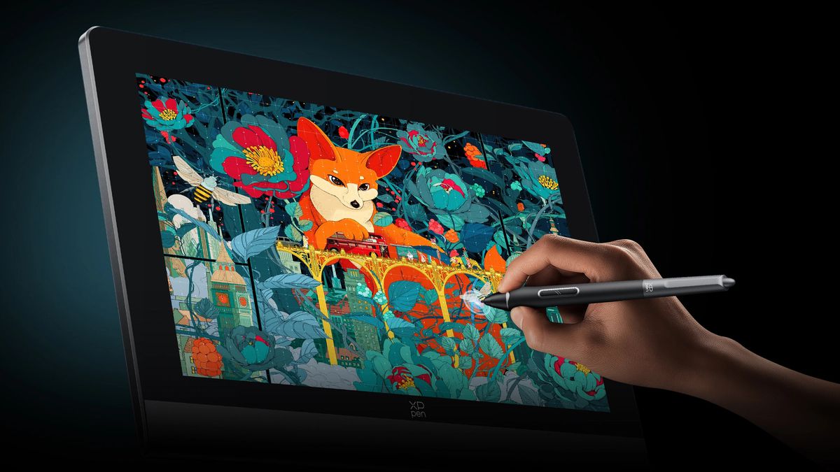 XPPen Artist Ultra 16 4K OLED 本体 XPPen Artist Ultra 16: Mesa Digitalizadora Touch 4K OLED 15.6