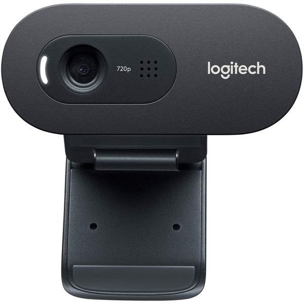 WebCam Logitech C270 HD com 3 MP para Chamadas e Gravações em Vídeo Widescreen 720p